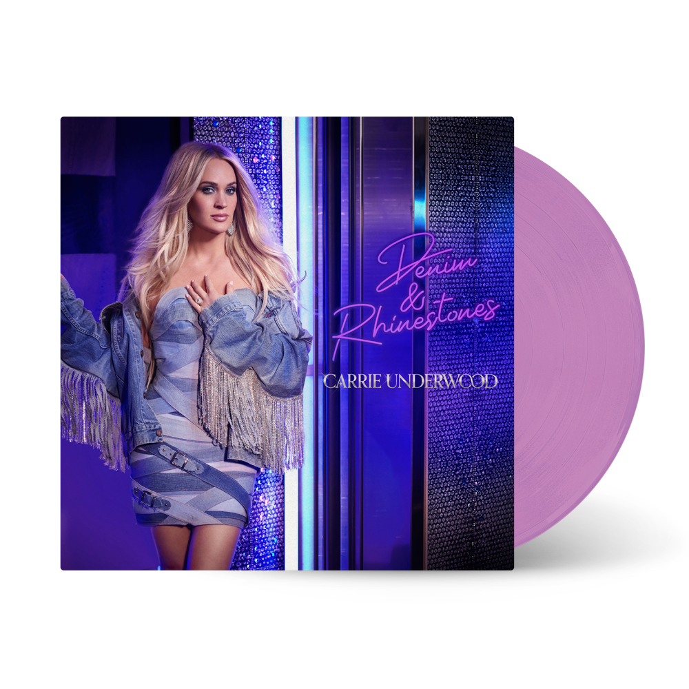 DENIM & RHINESTONES Purple Vinyl – Carrie Underwood Store